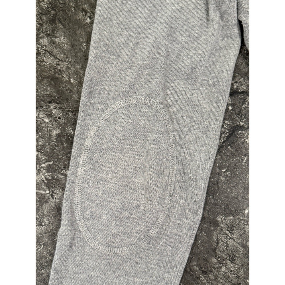 Vince Mens 100% Cotton Crewneck Lightweight Sweater Italian Yarn Elbow Patches M - Picture 6 of 12